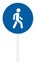 Prescriptive traffic sign - Pedestrian path