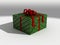 Present in green wrapping paper