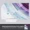 Presentation business folder, corporate brochure template