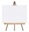 Presentation easel drawing whiteboard.