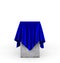 Presentation pedestal covered with