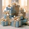 Presentation Perfection: Flawlessly Wrapped Gifts on Display