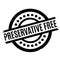 Preservative Free rubber stamp