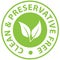 Preservative Free white leaves icon
