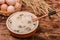 Preserved egg porridge is a delicious food