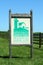 Preserved farmland sign