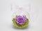 Preserved purple rose arrangement, everlasting flowers