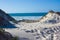 Preserved sand dunes in Baleal, Peniche, Portugal