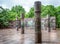 President Franklin Delano Roosevelt Memorial - Bronze cylinders