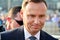 President of the Republic of Poland Andrzej Duda. The ceremony of unveiling the monument the victims of a plane crash near Smolens