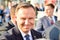 President of the Republic of Poland Andrzej Duda. The ceremony of unveiling the monument the victims of a plane crash near Smolens