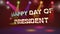 President`s Day,best animation ,3D illustration,best sign and icon