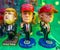 Presidential Bobble heads on display in souvenir store in Midtown Manhattan