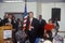 Presidential candidate Bill Bradley attends the Town Hall Meeting on Money in Politics and Campaign 2000 sponsored by Common Cause