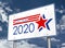 Presidential Election 2020 in the United States of America - roadsign information