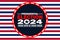 Presidential Election 2024 vector illustration