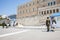 Presidential Guard soldiers in front of the Tomb of the Unknown Soldier which is located in front of