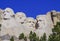 Presidential sculpture at Mount Rushmore National Monument, South Dakota