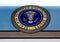 Presidential seal on Air Force One