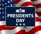 Presidents Day in USA Background. United States of America celebration.