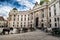 Presidents Residence, Wiener Hofburg, With Fiaker Horses And Coaches In The Inner City Of Vienna In Austria