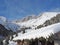 Presolana is a mountain range of the Orobie, Italian Alps. Landscape in winter after a snowfall