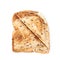 Press toasted sandwich isolated