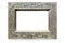 Pressed Metal Picture Frame Isolated