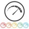 Pressure gauge - Manometer icon