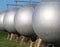 pressure vessels for the storage of flammable natural gas in the