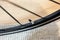 Presta valve stem on sport bicycle tire
