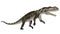 Prestosuchus dinosaur roaring - 3D render