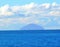 Prestwick Shore, South Ayrshire, Scotland, looking south towards the Ailsa Craig