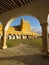 Pretty Arches of the Monastery of Izamal