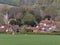 The pretty Buckinghamshire village of Little Missenden in the Chiltern hills