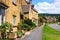 Pretty Cotswold cottages, Broadway.