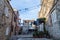 Pretty courtyard in Dubrovnik`s old town