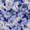 Pretty dark floral daisy texture background. Variegated bold realistic flower seamless pattern. Indigo blue large scale