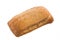 Pretty French bread on white background