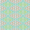 Pretty geometric daisy diamond damask pattern. Seamless repeating.