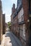 Pretty Georgian street and homes in Shrewsbury