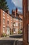 Pretty Georgian street and homes in Shrewsbury