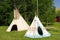 Pretty indian teepees