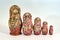 Pretty Matryoshka Doll with Floral Ornaments