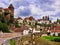 Pretty medieval town, Burgundy, France