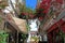 Pretty old town alleyway, Marbella, Spain.