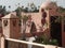 Pretty outdoor roof terrace in Marrakech, Morocco