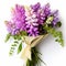 Pretty Pink And Purple Wisteria Bouquet For A Beautiful Gift