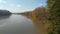 Pretty trees along north side of Wabash river