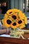 Pretty vase of sunflowers, Summer\'s favorite flowers